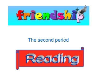 高中英语 Unit1 Friendship-Reading课件 新人教版必修1 课件