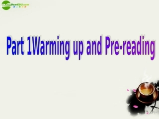 高中英语 Unit3 computersPart1 Warming up and Pre-reading课件 新人教版必修2 课件