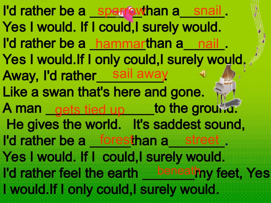 高中英语 公开课 虚拟语气课件 新人教版选修6 课件_第2页