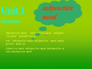 高中英语 公开课 虚拟语气课件 新人教版选修6 课件