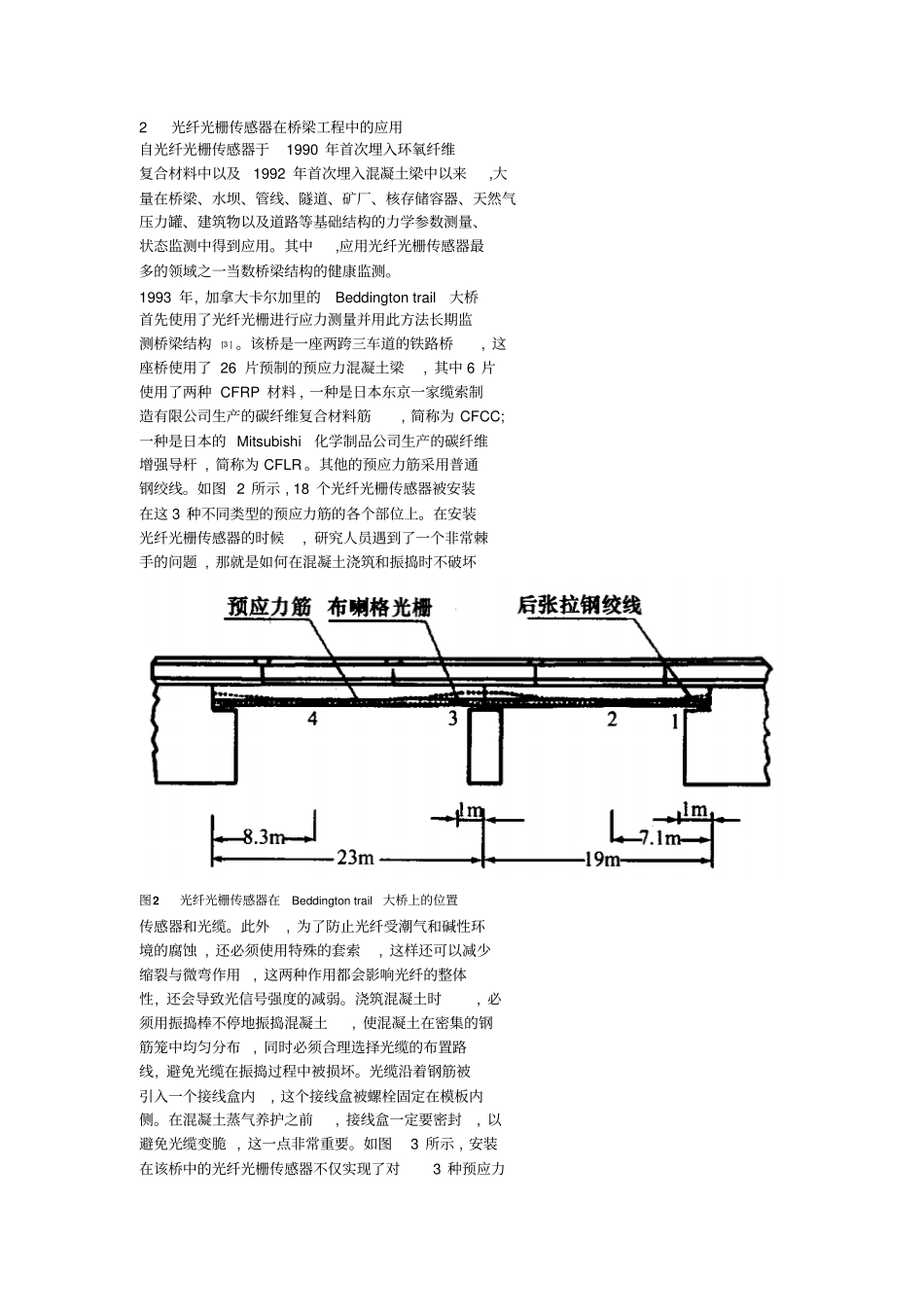光纤光栅传感器在桥梁工程中的应用_第1页