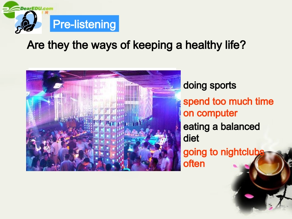 高中英语 speakinglistening课件 新人教版选修6 课件_第2页