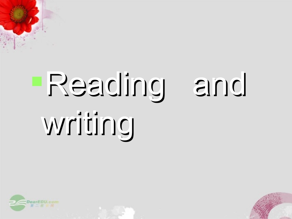 高中英语 Module 6 Reading and Writing1精品课件 外研版必修5 课件_第2页