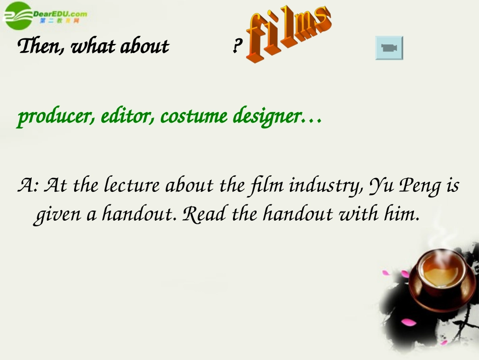 高中英语 Unit4(Films and film events)Word power课件2 牛津译林版选修8 课件_第3页