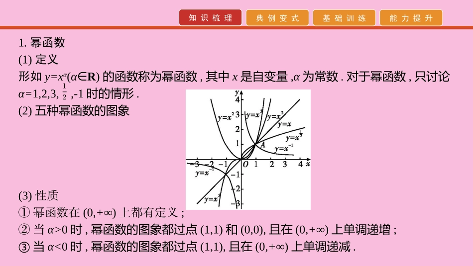 高考数学 艺考生冲刺 第六章 函数、导数及其应用 第16讲 指数函数、对数函数、二次函数、幂函数课件_第2页