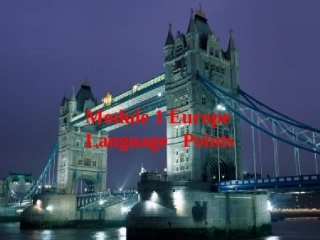高中英语 Module1 Language points课件 外研版必修3 课件