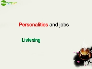 高二英语 模块5 Unit13 Lesson2 Personalities and jobs课件 北师大版选修5 课件