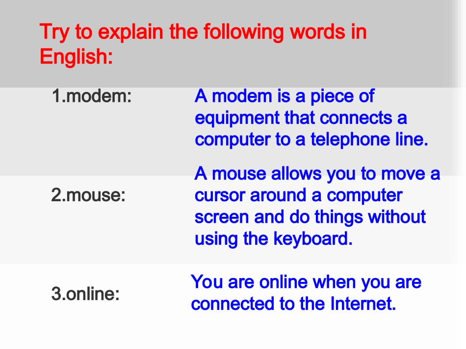 高中英语第一册Module 6课件 外研版 必修1 课件_第3页