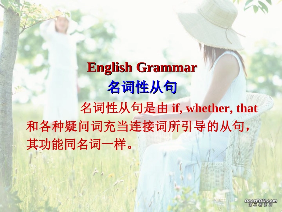 高考英语语法系列名词性从句二 新课标 人教版 试题_第3页