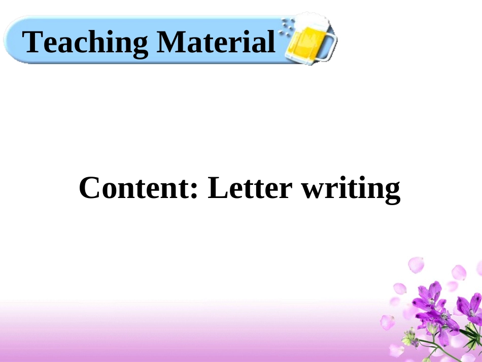 高中英语Writing复习课件_第2页