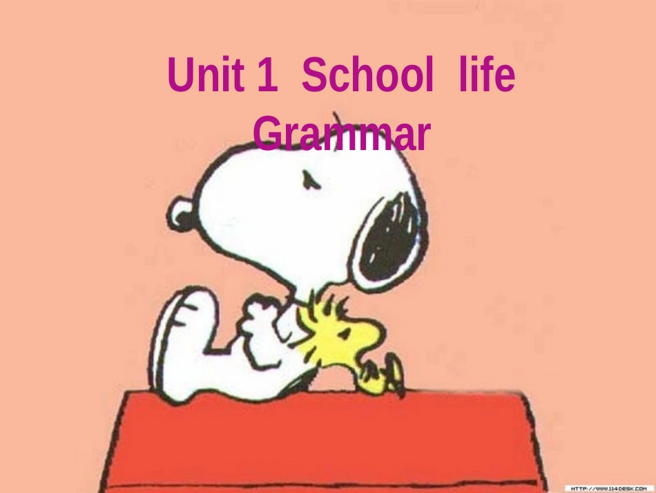 高中英语 Unit1 Grammar课件 牛津译林版必修1 课件_第1页