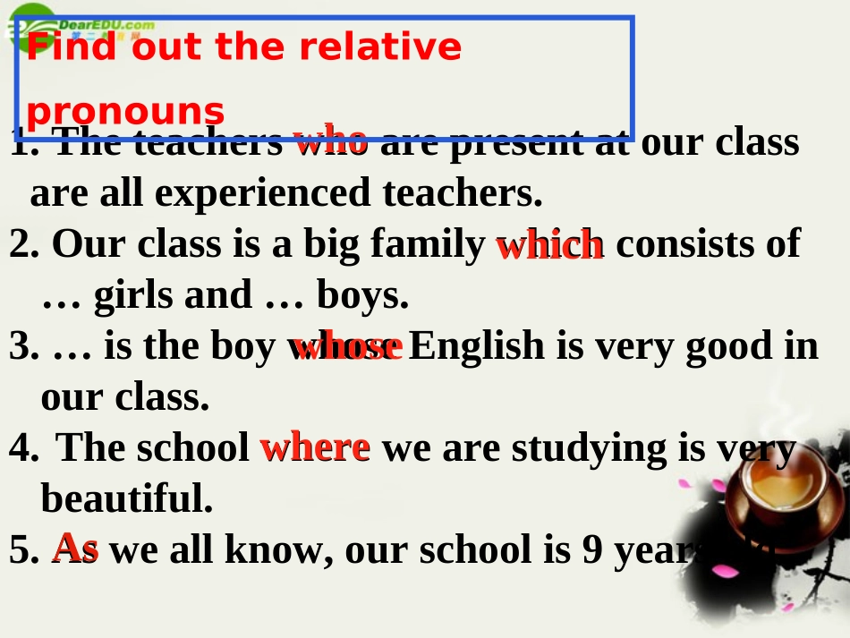 高中英语 Unit 1 定语从句复习课件 牛津译林版必修1 课件_第3页