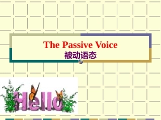 高二英语Unit14 Grammar(The Passive Voice)人教版 课件