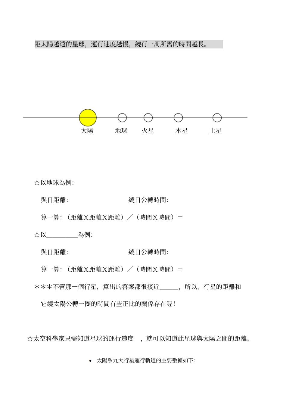 克卜勒行星运动三大定律_第3页