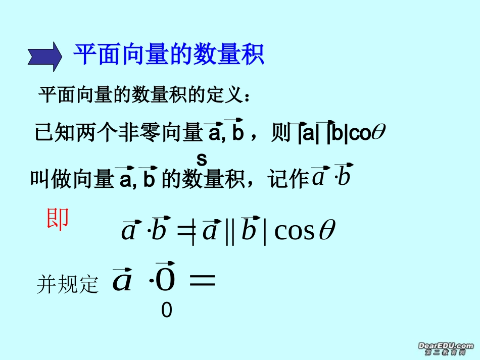 高二数学空间向量的数量积课件 苏教版 课件_第3页