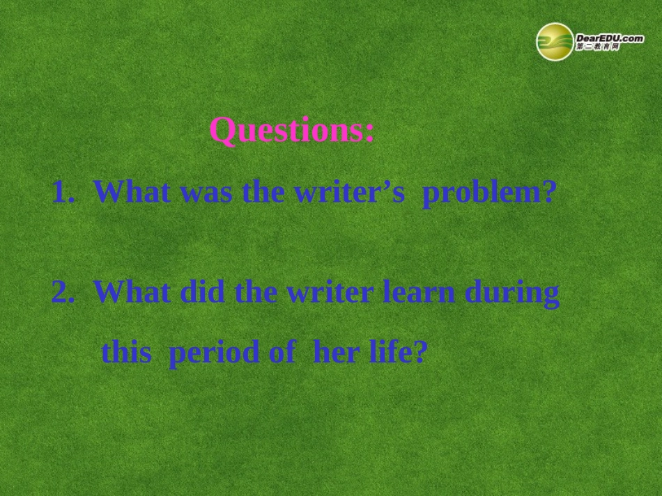 高中英语 My teacher课件_第2页