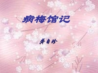 高中语文(病梅馆记)课件 人教版第三册 课件