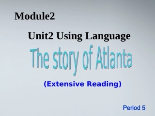 高考英语 unit2 using language课件