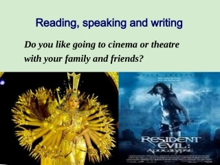 高中英语(unit1 Using Language)教学课件 新人教版选修7 课件