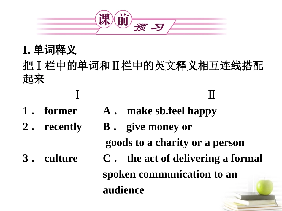 高中英语 12练习课件 牛津译林版必修1 (湖南专版) 课件_第2页