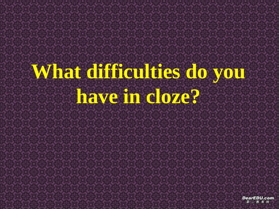 高考英语之完形填空 人教版 试题_第2页