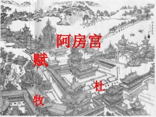 高中语文 第三专题之(阿房宫赋)课件 苏教版必修2 课件