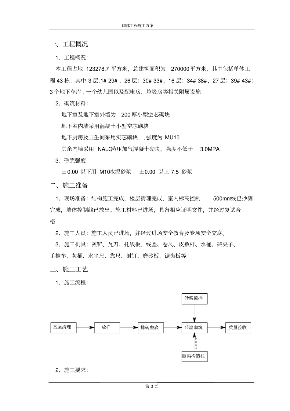 免费、很全砌体施工的方案_第3页