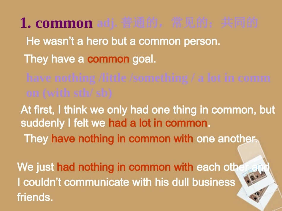 高中英语 Unit3 Language points2课件 新人教版必修2 新人教版必修2 课件_第2页