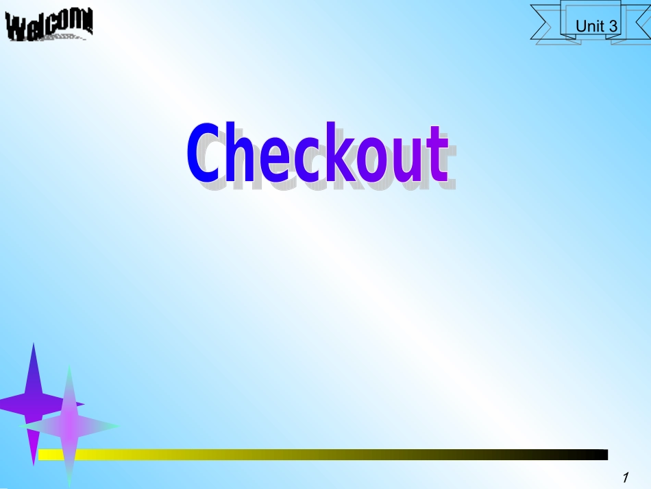 牛津版八年级英语Unit 3 Online Travel--checkout [ty](ppt) 课件_第1页
