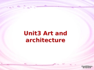 高二英语Unit3 reading 新课标 人教版 课件