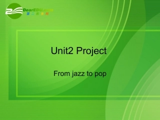 高中英语：unit2 project课件 人教版选修8 课件