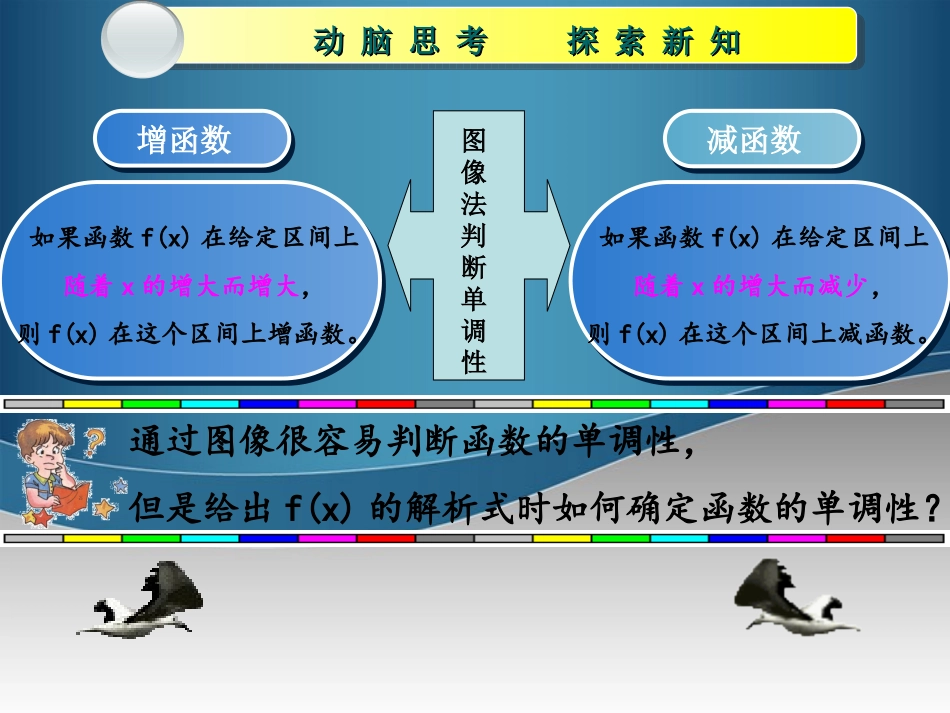 高中数学 函数的单调性比赛课件_第3页