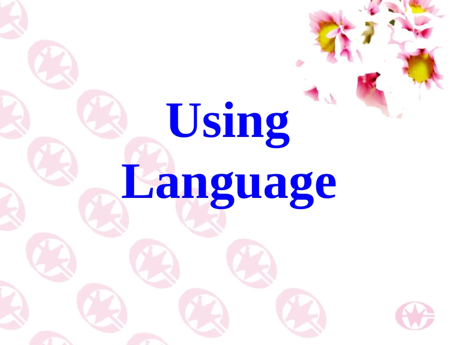 高中英语 Australia-Using language课件 新人教版选修9 课件_第1页