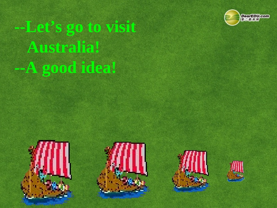 高中英语 Unit 3  Australia   Lesson 10课件_第1页