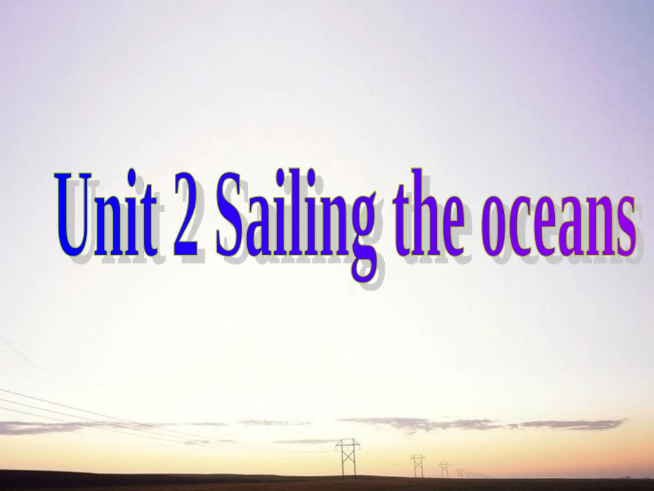 高考英语一轮复习备考 Book Nine Unit 2课件 新人教版选修9 课件_第1页