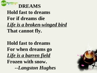 高中英语 Unit 5(literature：the dream keeper)课件2 冀教版必修1 课件