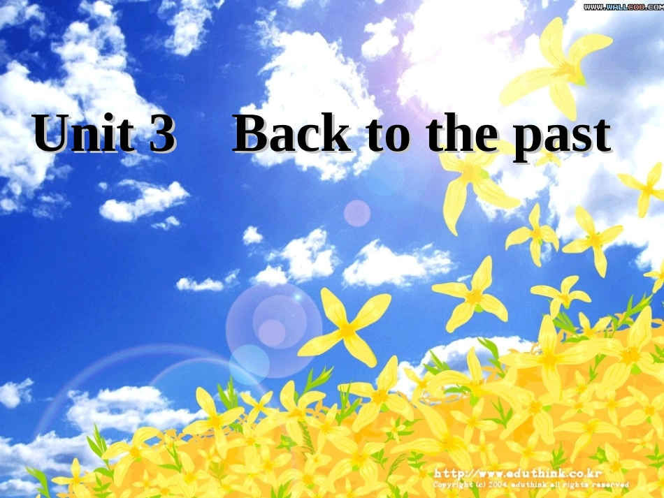 高中英语 Unit3 Back to the past 课件 牛津译林版必修3 课件_第2页