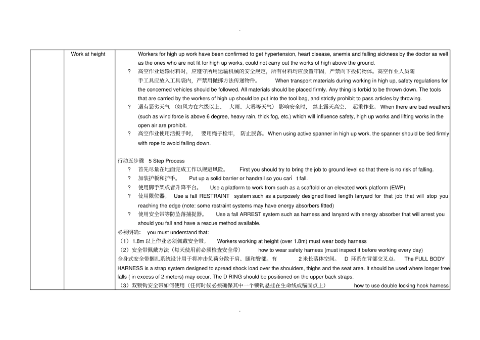 入场安全培训中英文_第2页