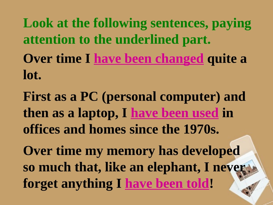 高中英语 Unit3 Grammar课件 新人教版必修2 课件_第3页