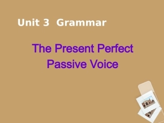 高中英语 Unit3 Grammar课件 新人教版必修2 课件