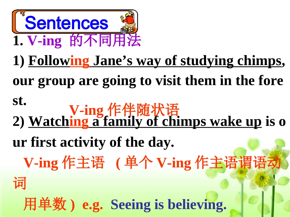 高中英语 UNIT1Women of achievementperiod3-4知识点讲练课件 新人教版必修4 课件_第2页