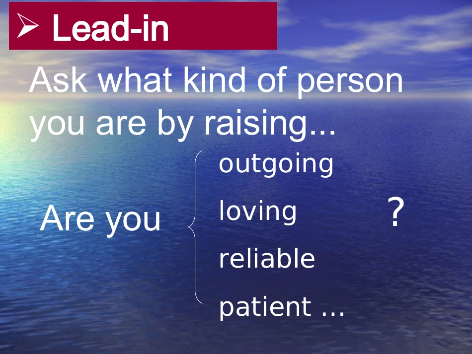 高中英语Unit 1 Friendship-Reading ppt新人教版必修一 课件_第2页