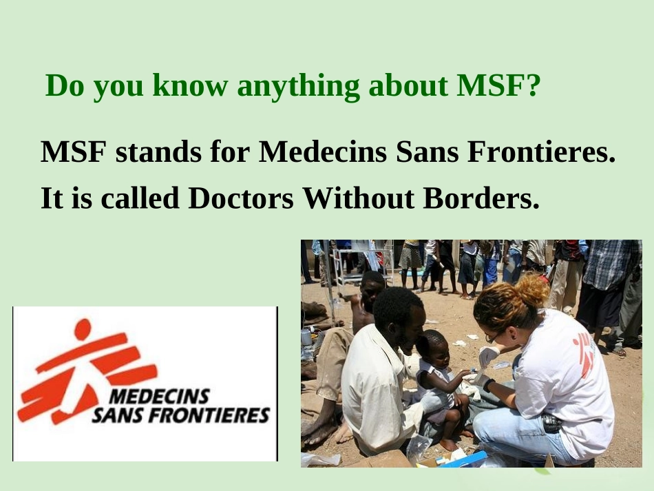 高中英语(unit4 listening and speaking)教学课件 新人教版选修7 课件_第2页