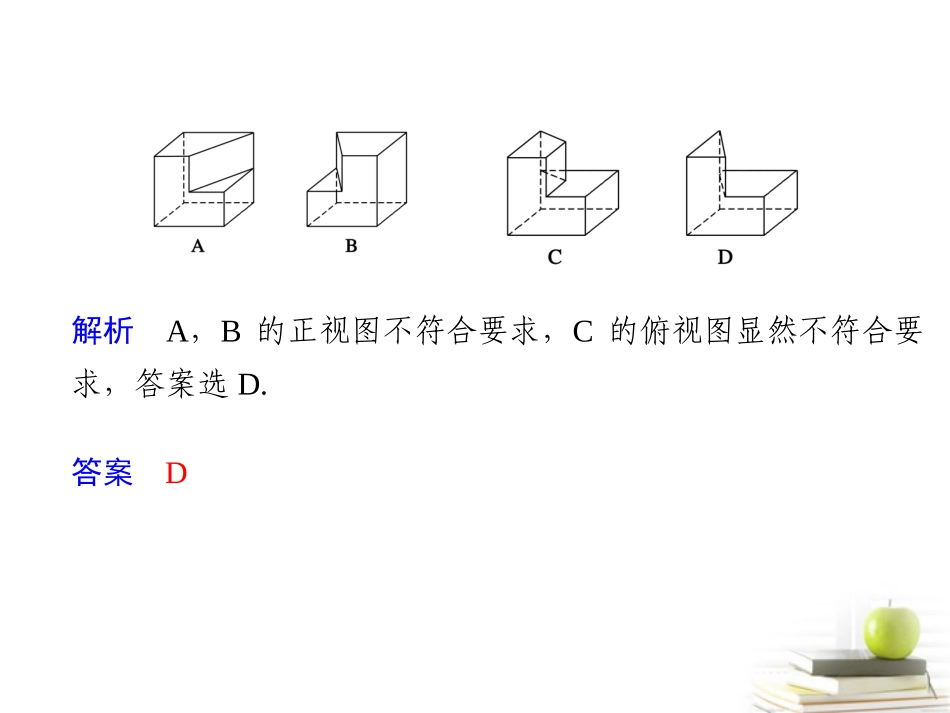 高考数学复习 专题五第1讲 空间几何体课件 理 课件_第2页