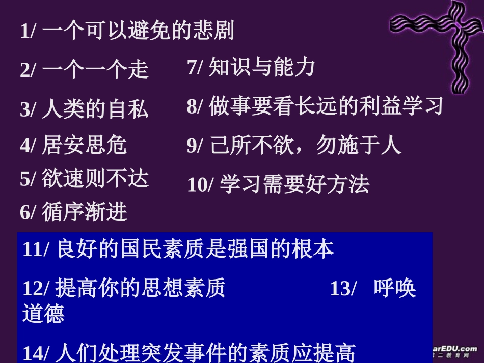 议论文的写作 粤教沪版 试题_第2页