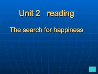 高中英语Module 6 Unit 2 reading课件牛津版选修六 课件