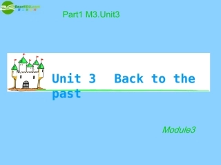 湖南省高考英语 M3 Unit 3　Back to the past课件 牛津译林版 课件