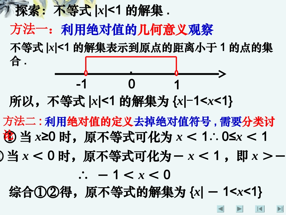 高中数学 (第一讲：不等式和绝对值不等式(三))课件 新人教A版选修4-5 课件_第2页