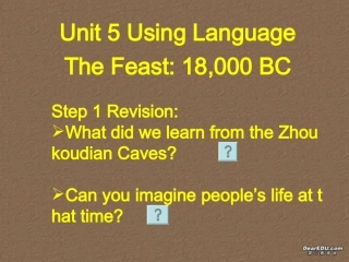 高二英语Unit5 usinglanguage课件 新课标 人教版 课件