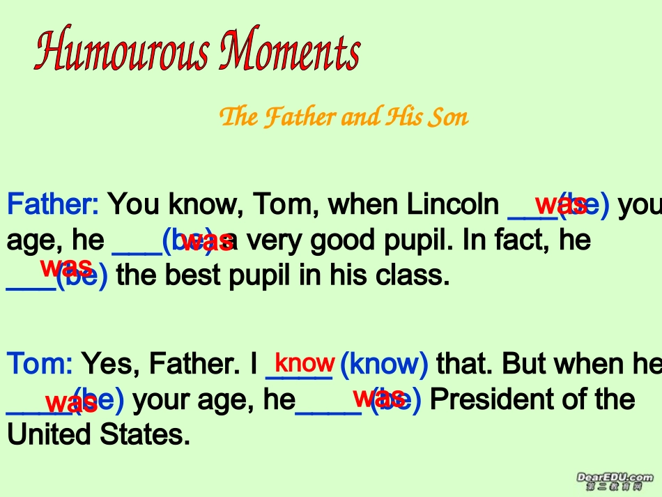 高考英语时态复习辨析课件_第2页